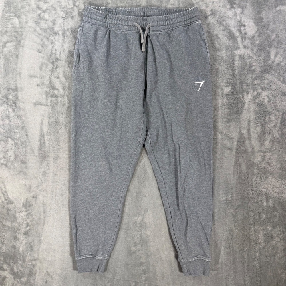 Gymshark Joggers Men's Size M Medium Gray Tapered Sweatpants